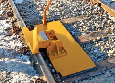 Item #:4014-13 Steel Tie Base Plate for Hinged Derails