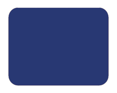 Blank Blue Sign Plate (12 in x 15 in)