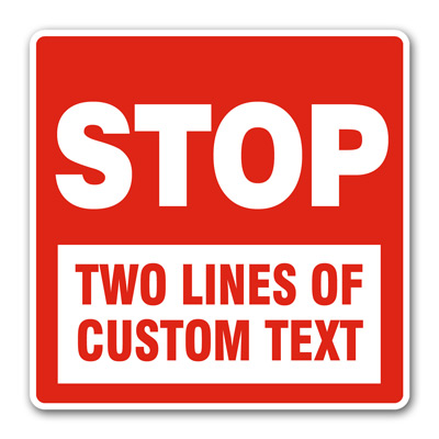 Customized Stop (Red)