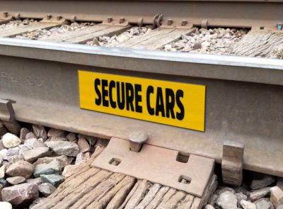 Item #: 4015-255 Magnetic Track Clearance Markers (Secure Cars)
