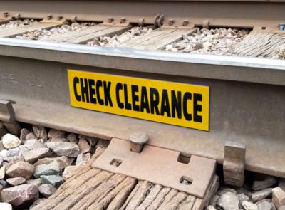 Item #: 4015-256 Magnetic Track Clearance Markers (Check Clearance)