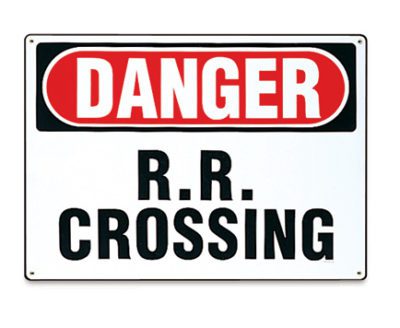 Danger R.R. Crossing