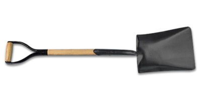 Ballast Shovel - Steel (Wood Handle)