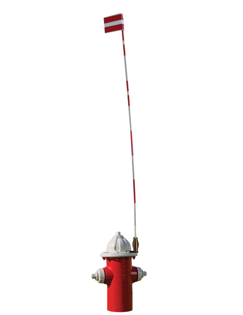 Fire Hydrant Flag & Pole