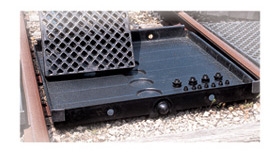 Aldon railroad track spill pan containment kit