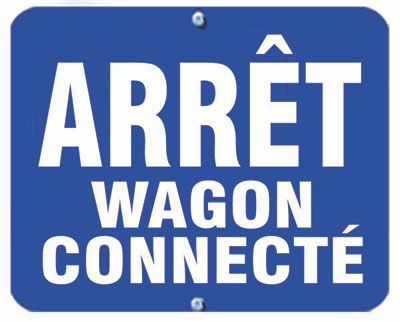 Item #: 6AWC-B Arret Wagon Connecte (Blue)