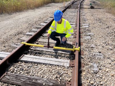 4023-50 – Track Gauge Spreader, Head of Rail