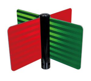 Item #: 4115-164 National Trackwork Target - Red/Green