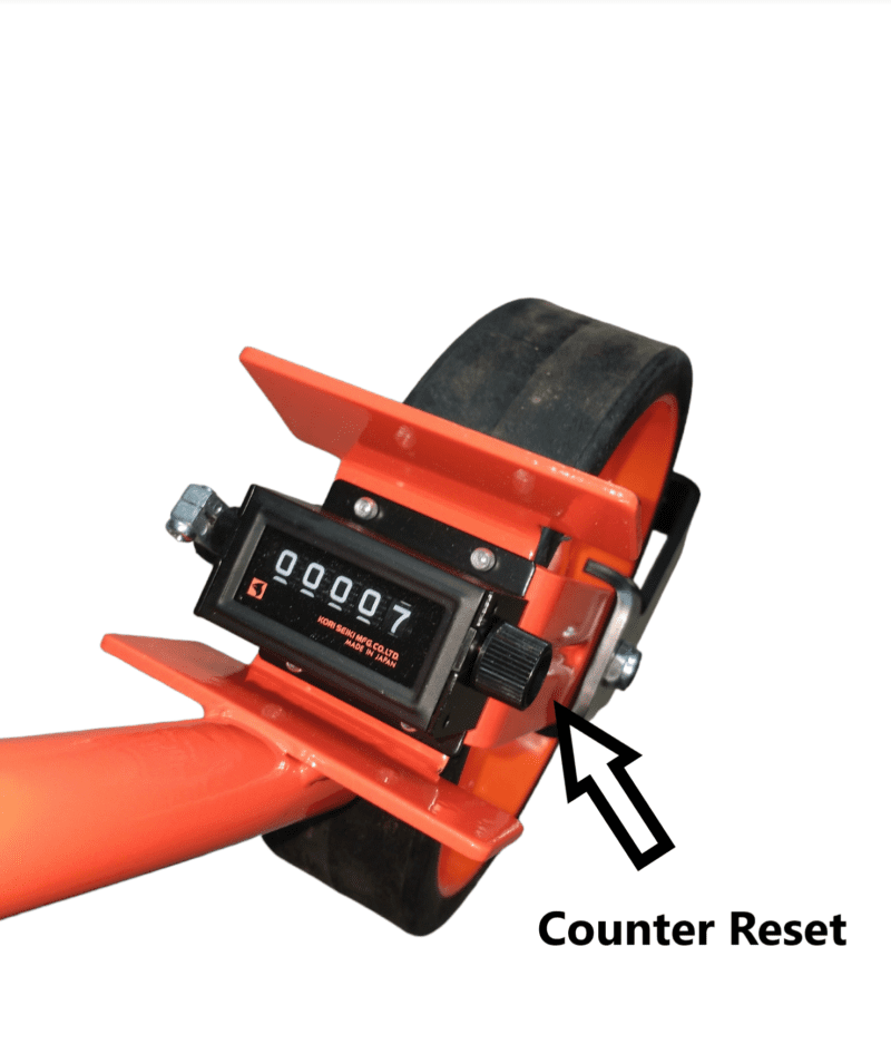 Magnetic Rail Top Distance Counter