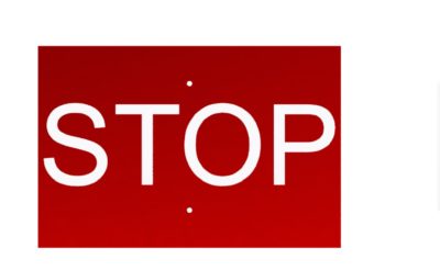Rectangular Stop Sign, UPRR STD DWG 0536