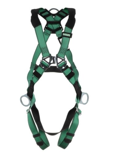 Full Body Harness w/Back + Hip D-Rings & Leg Straps