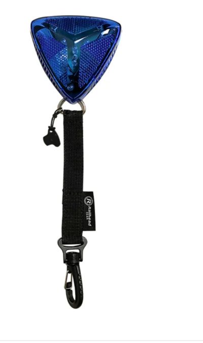 Pocket Flashing Light, Blue w/Mag. Base & Belt Strap