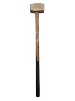 10 LB. Brass Hammer, Non Slip 32″ Wood Handle