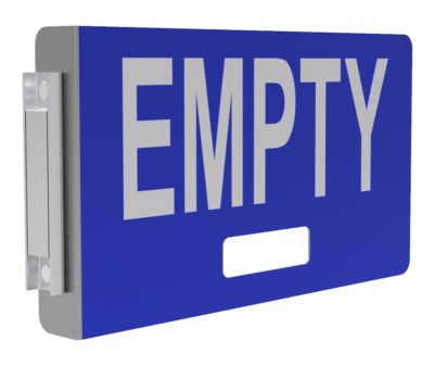 Magnetic Railcar Status Sign "EMPTY"