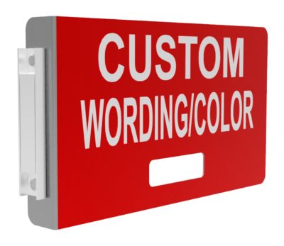 Customized Magnetic Railcar Status Sign