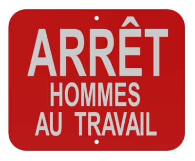 Arret Hommes Au Travail (Red)