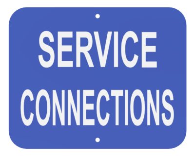 Service Connections (Blue)