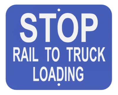 Stop Rail to Truck Loading (Blue)