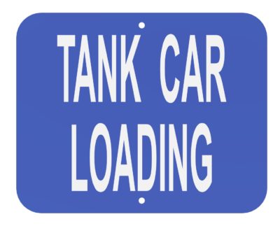 Tank Car Loading (Blue)
